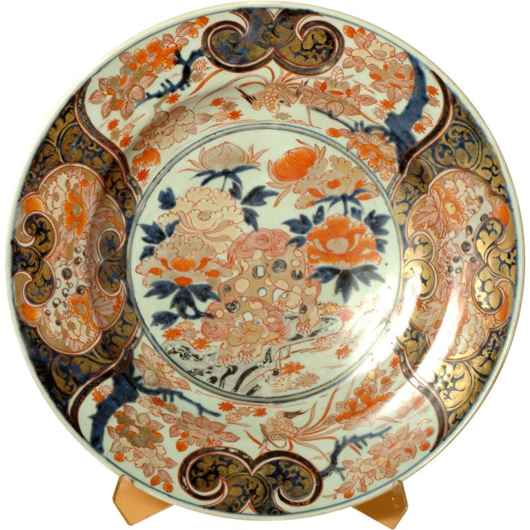 Chinese Export Imari Charger For Sale