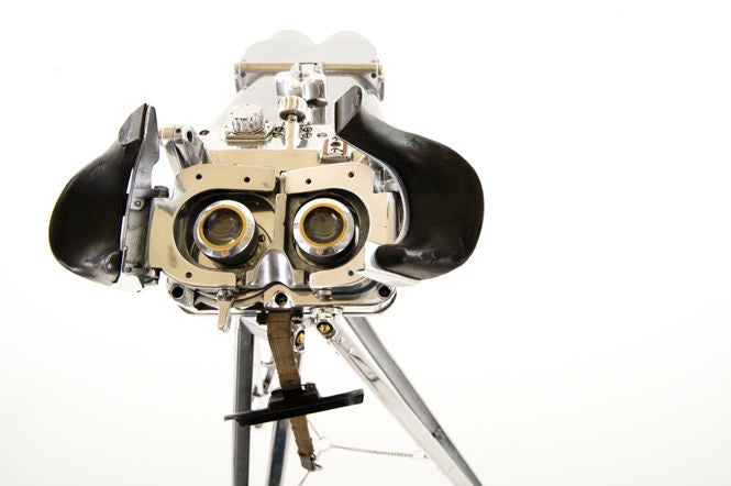 Mid-20th Century Rare Zeiss 12 x 60 Anti-Aircraft/Flak Spotting Binoculars