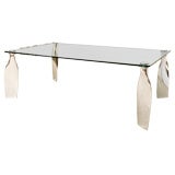 Mirror Polished  Aluminum Airplane Propeller Table