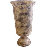 Vintage Alabaster Vase Lamp