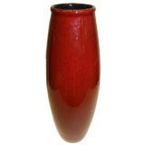Red Glazed  Vase
