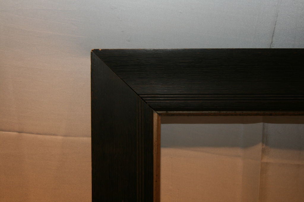 Ebonized and Gilt Frame