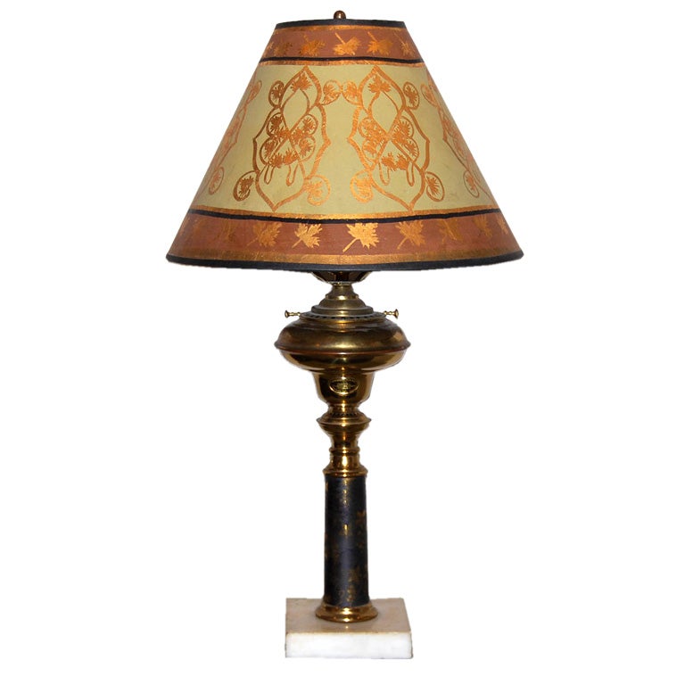 1843 Argand Lamp from Philadelphia