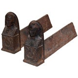 Pair of Mid 19th Century Fire Dogs