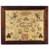 Pennsylvania or New Jersey Sampler dated 1830