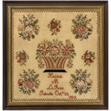 New Jersey Sampler dated 1854