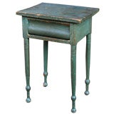 Antique Painted One Drawer Stand, circa 1840