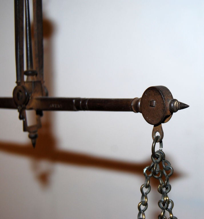 Steel Early 19th Century Patented Hanging Scale