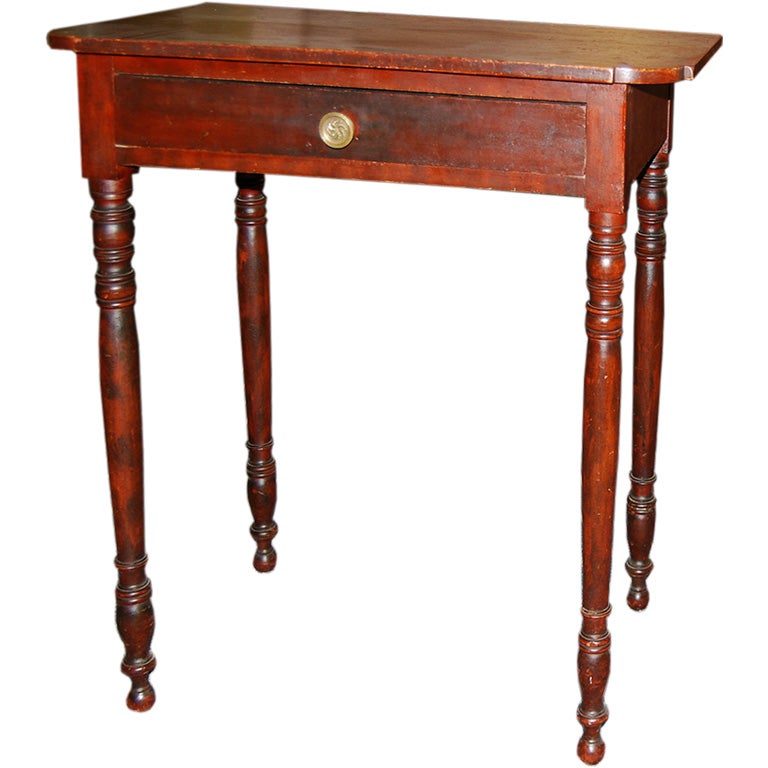 Massachusetts Side Table, circa 1830 For Sale