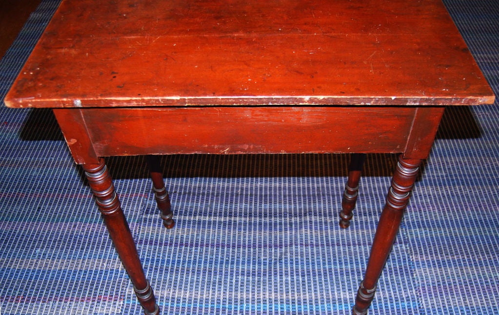 19th Century Massachusetts Side Table, circa 1830 For Sale