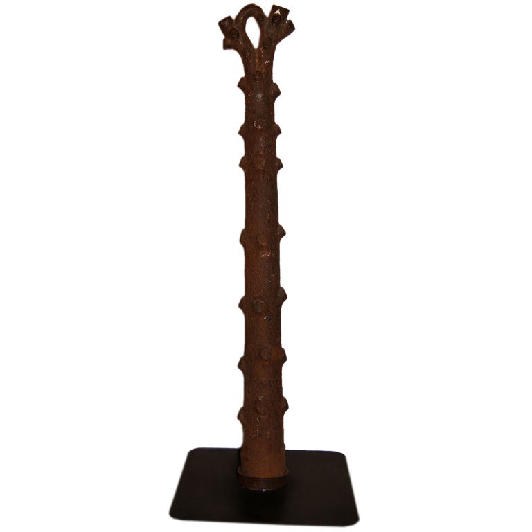 Mid 19th Century Cast Iron Hitching Post