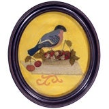 Felt Picture of a Bullfinch, circa 1830