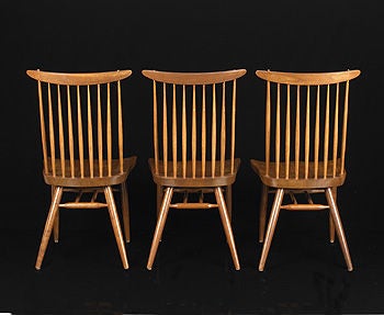 American Set of six New Chairs by George Nakashima