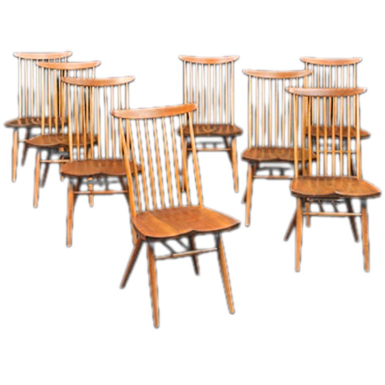 Set of six New Chairs by George Nakashima