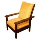 Arts & Crafts Mission Oak Reclining Morris Chair by Gustav Stickley
