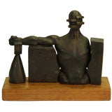 Bronze male torso by D.A.G. (artist proof)