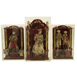 Antique Nativity scene