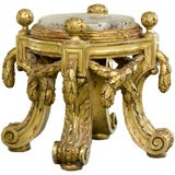 Louis XVI Style Gildwood Pedestal. Unsigned Francois Linke