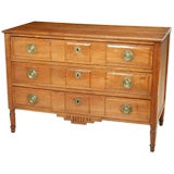 Louis XVI Cherry Commode Antique Louis XVI Cherry Commode
