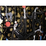 French Lacquer Panel