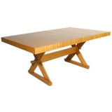 Paul Laszlo(1900-1993)for Brown Saltman mahogany dining table