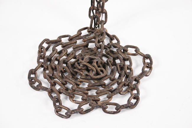 Franz West "Chain" floorlamp, circa 1980
