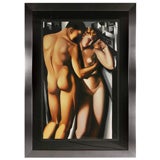 Tamara De Lempicka "Adam and Eve" Serigraph USA  1991