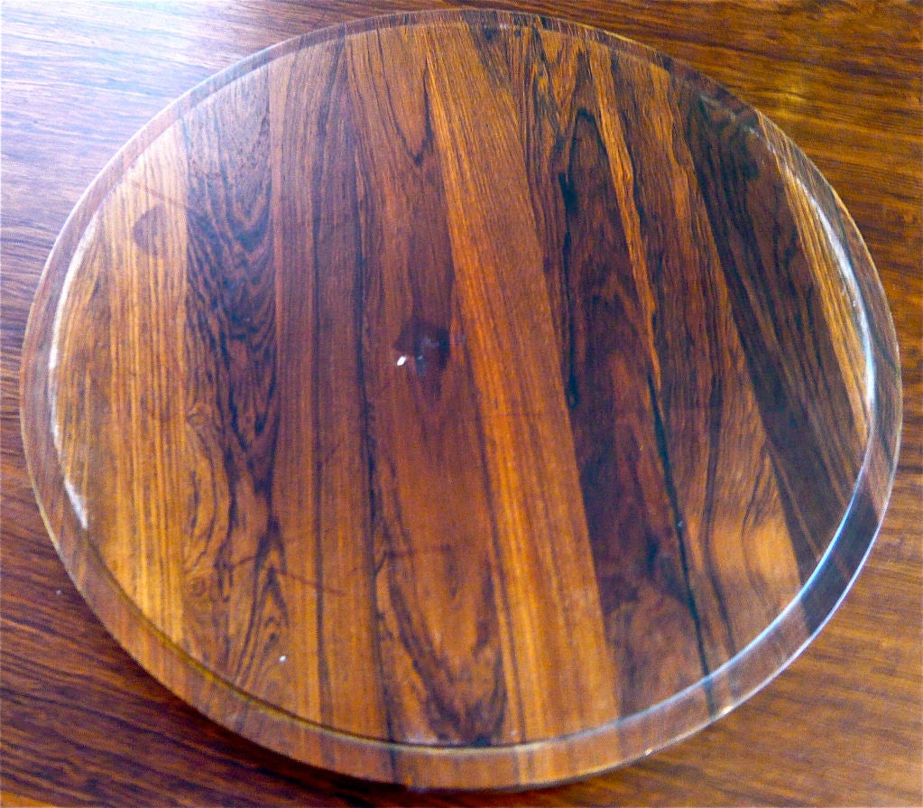 Danish Rosewood Serving Dish by Laurids Lonborg