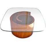 "Snail" Coffee Table by Vladimir Kagan