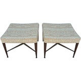 Pair of Dunbar Stools / Wormley
