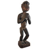 Large African Carved Wood Monkey