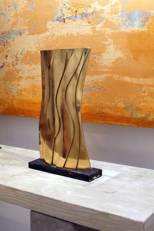 Original Gilt Bronze Sculpture by Artist: Dean Meeker