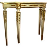 19th Century Italian Console Table with a Marble Top 19th Century Italian Console Table with a Marble Top