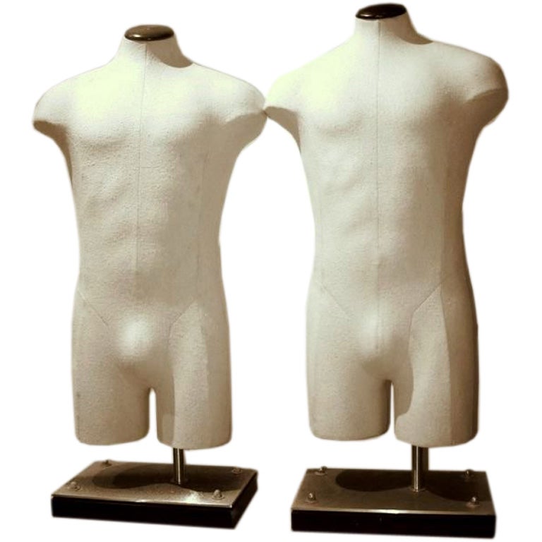Pair of Modern Men
s Underwear Mannequins