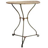 French Wrought Iron Cafe Table 5