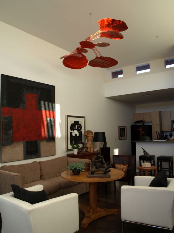 Mid-Century Modern Dramatic Mobile by Scott Donadio  For Sale