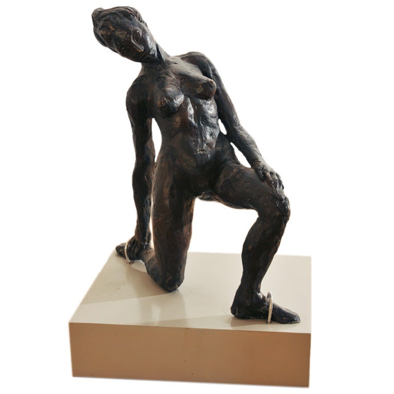 Bronze Sculpture of a Female by Dean Meeker For Sale