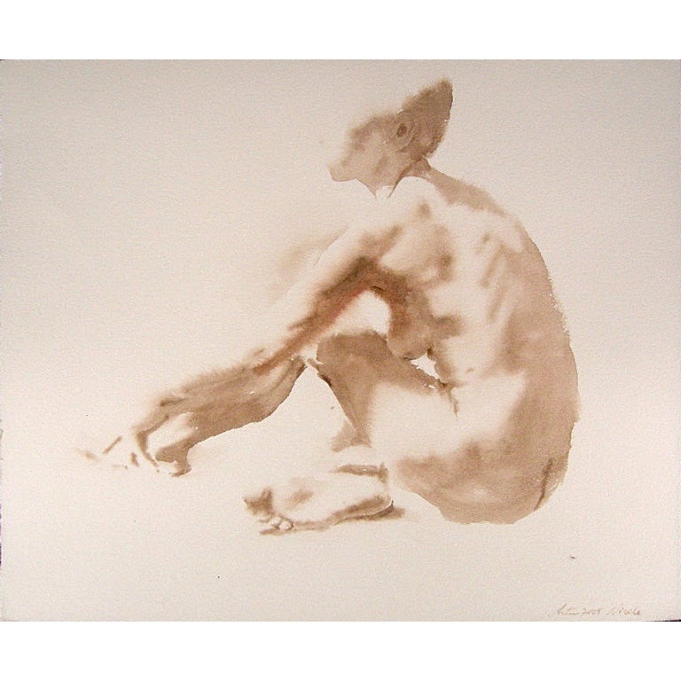 Nicole Sitting by Wendy Artin