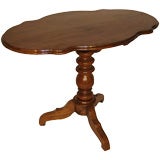 French Louis Philippe Walnut Tilt Top Table