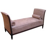 French Art Deco Mahogany Daybed