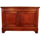 French Restoration Solid Walnut Buffet