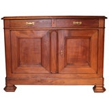 Antique French Restoration Buffet in Solid Chestnut