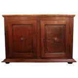 French Antique Solid Walnut and Oak Louis XIV Buffet