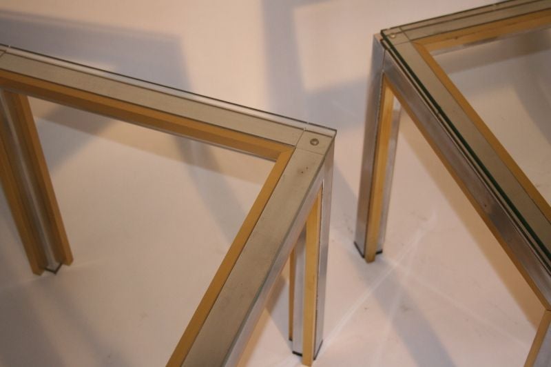 Pair of French Vintage Side Tables