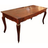 French Antique Louis XV Cherry Wood Table