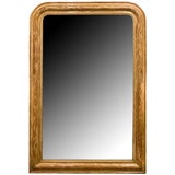Gold Leafed French Louis Philippe Period Mirror