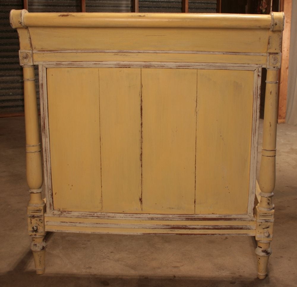 French Directoire Period Hand Painted Bed 2