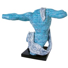 MASSIVE 1950
s ITALIAN TORSO SCULPTURE -Otello Rosa for San Polo