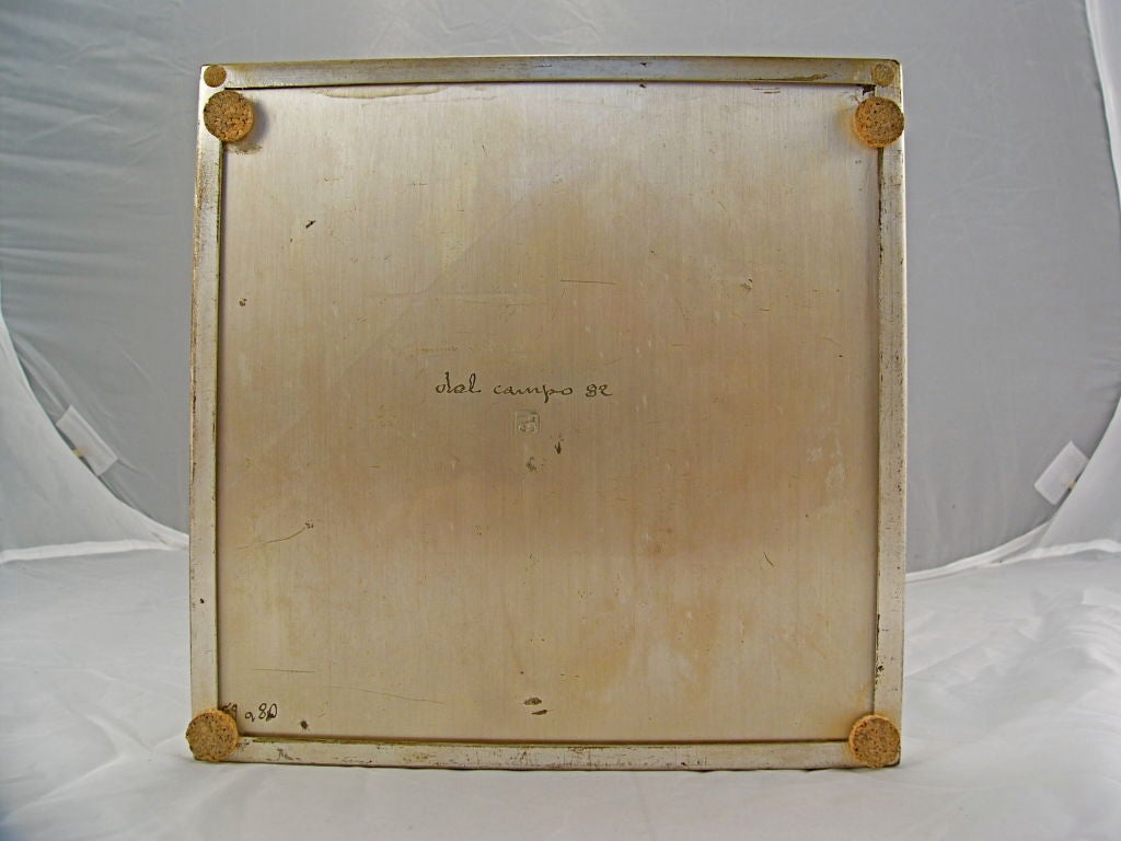 ITALIAN ENAMEL SILVER & COPPER 'HORSE' BOX by Studio Del Campo 5