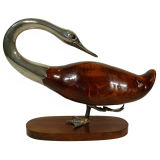 ITALIAN 1960
S SILVERPLATE 
WOOD DUCK by De Stijl